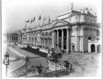 World's Columbian Expo., Chicago, 1892- Manufacturers Building, rt. front LCCN2007680865