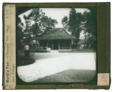 World's Columbian Exposition lantern slides, Java Village, Midway Plaisance (NBY 8783)