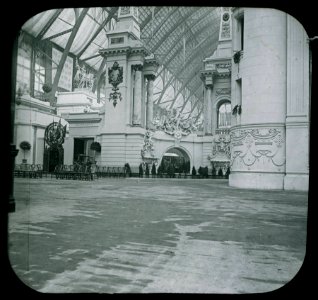 World's Columbian Exposition lantern slides, Liberal Arts Building, Germany, South End (NBY 8772)