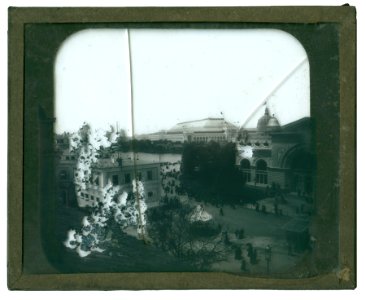 World's Columbian Exposition lantern slides, California Building, From Roof (NBY 8837)