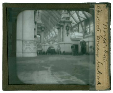 World's Columbian Exposition lantern slides, Liberal Arts Building, Germany, South End (NBY 8771) photo