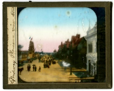 World's Columbian Exposition lantern slides, Midway Plaisance, View South (NBY 8861) photo
