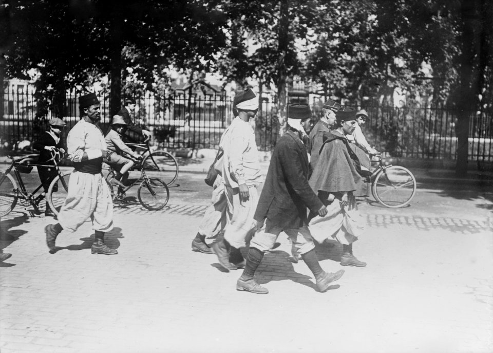 Wounded Turcos in Paris (LOC)