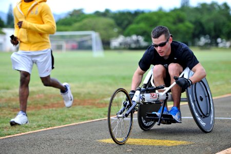 Wounded Warrior Pacific Trials at Pearl Harbor 150309-N-WF272-220 photo