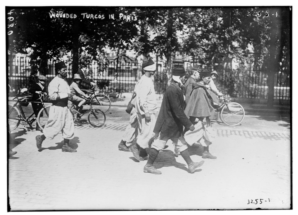 Wounded Turcos in Paris LCCN2014697720