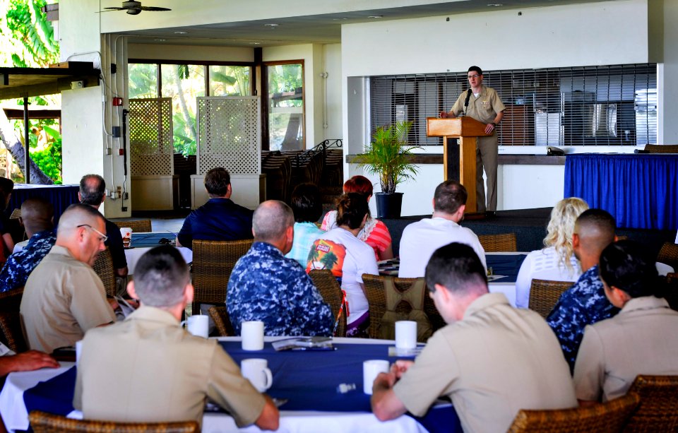 Wounded Warrior Family Symposium at Pearl Harbor 150310-N-ON468-017
