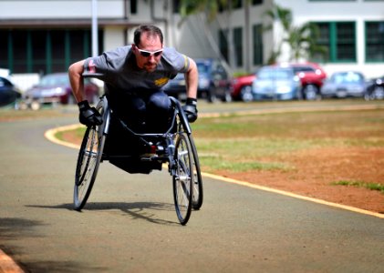 Wounded Warrior Pacific Trials at Pearl Harbor 150309-N-WF272-198 photo