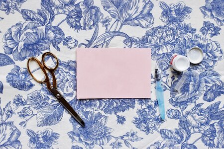 Scissors paste glue