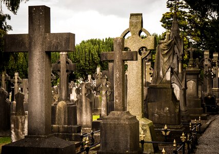 Cemetery cross celtic