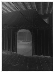 Wrangelska kanslitältet gjort i linne 1633 - Skoklosters slott - 68733-negative
