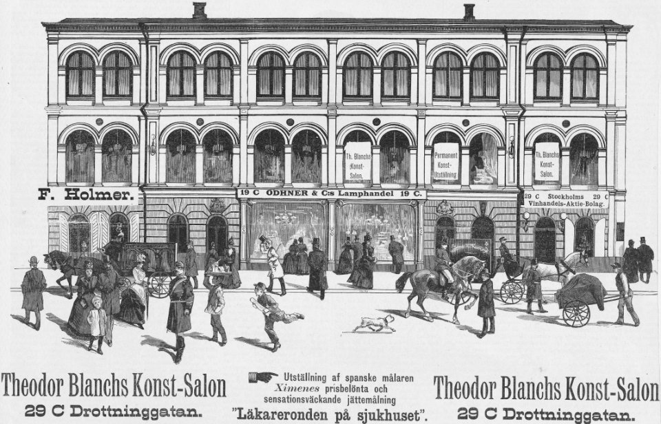 Wredeska palatset, 1800-tal