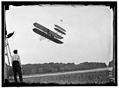 WRIGHT FLIGHTS, FORT MYER, VA, JULY 1909. FIRST ARMY FLIGHTS LCCN2016863809