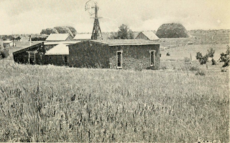 WRIGHT(1913) The Old Burrel Farm, located 12 mil. sw of Dodge City (14596564988)