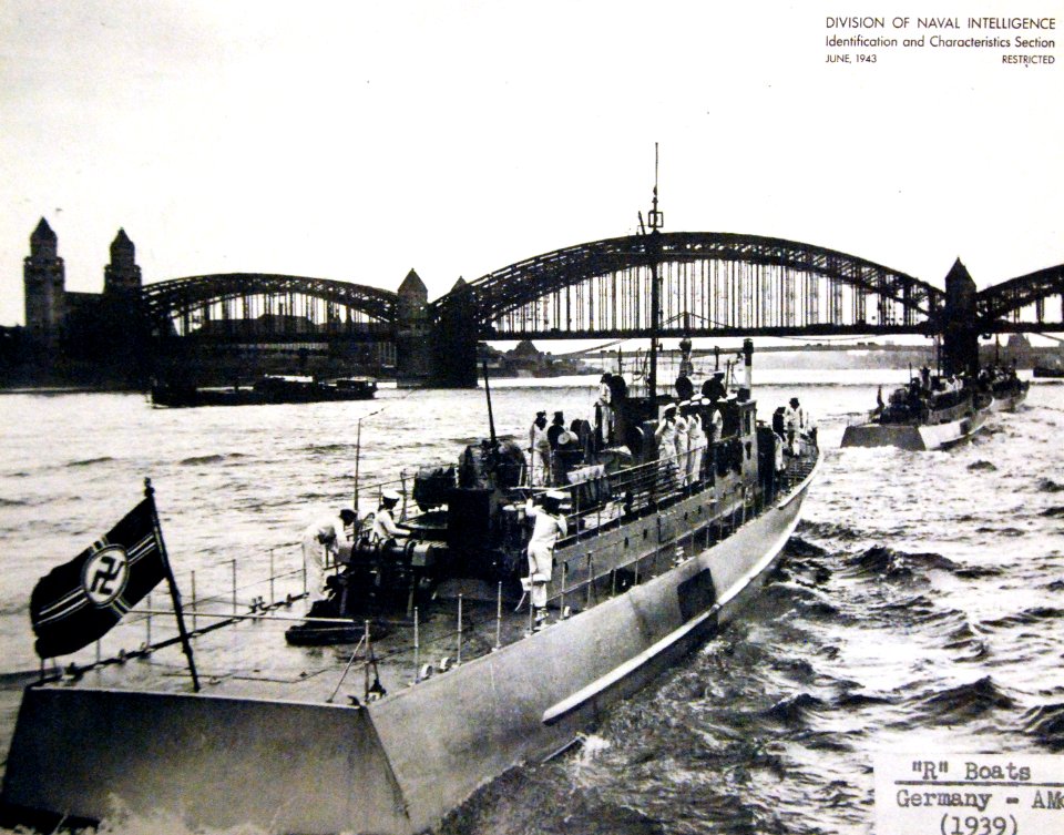WWII German R boats (mineweepers) in 1939 (26787005191)