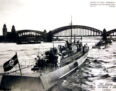 WWII German R boats (mineweepers) in 1939 (26787005191)