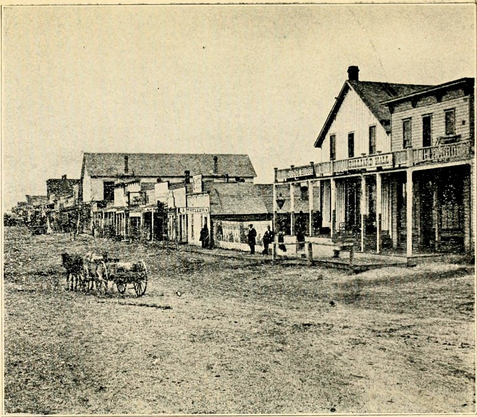 WRIGHT(1913) Dodge City in 1878 (14803045293)