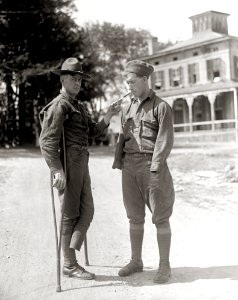 WWI amputees at Walter Reed photo