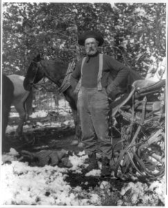 Wyo. - Yellowstone National Park- prospector or guide LCCN2006688474