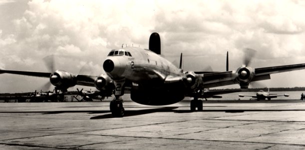 WV-3 Hurricane Hunter at NAS Jacksonville in 1950s