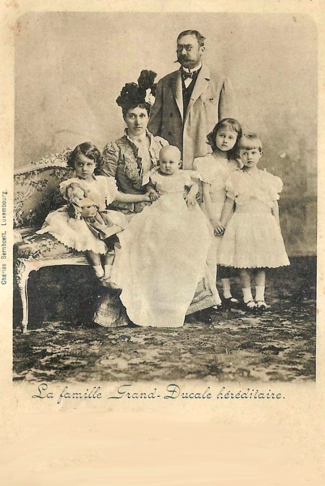 Wëllem IV. vu Lëtzebuerg Famille Grand-Ducale héréditaire Bernhoeft