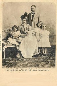Wëllem IV. vu Lëtzebuerg Famille Grand-Ducale héréditaire Bernhoeft