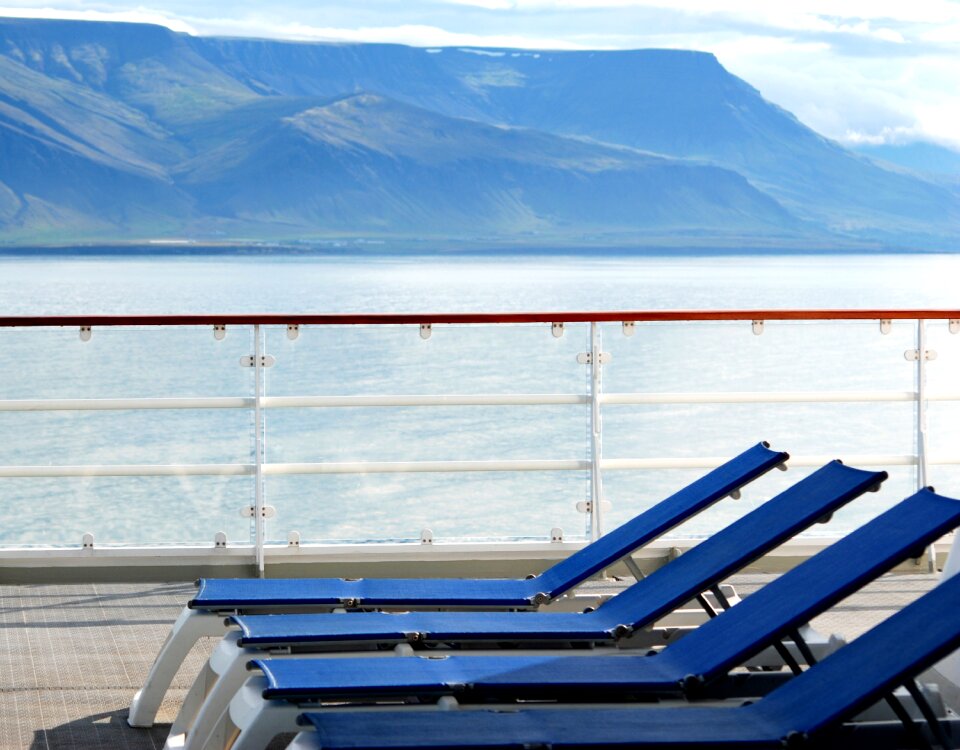 Sea ships sun lounger