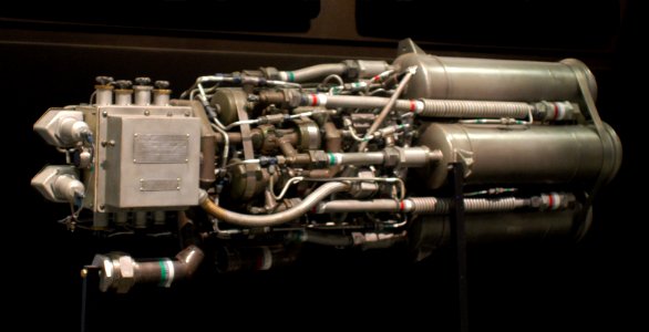 XLR-11 Rocket Engine 2 USAF (cropped)