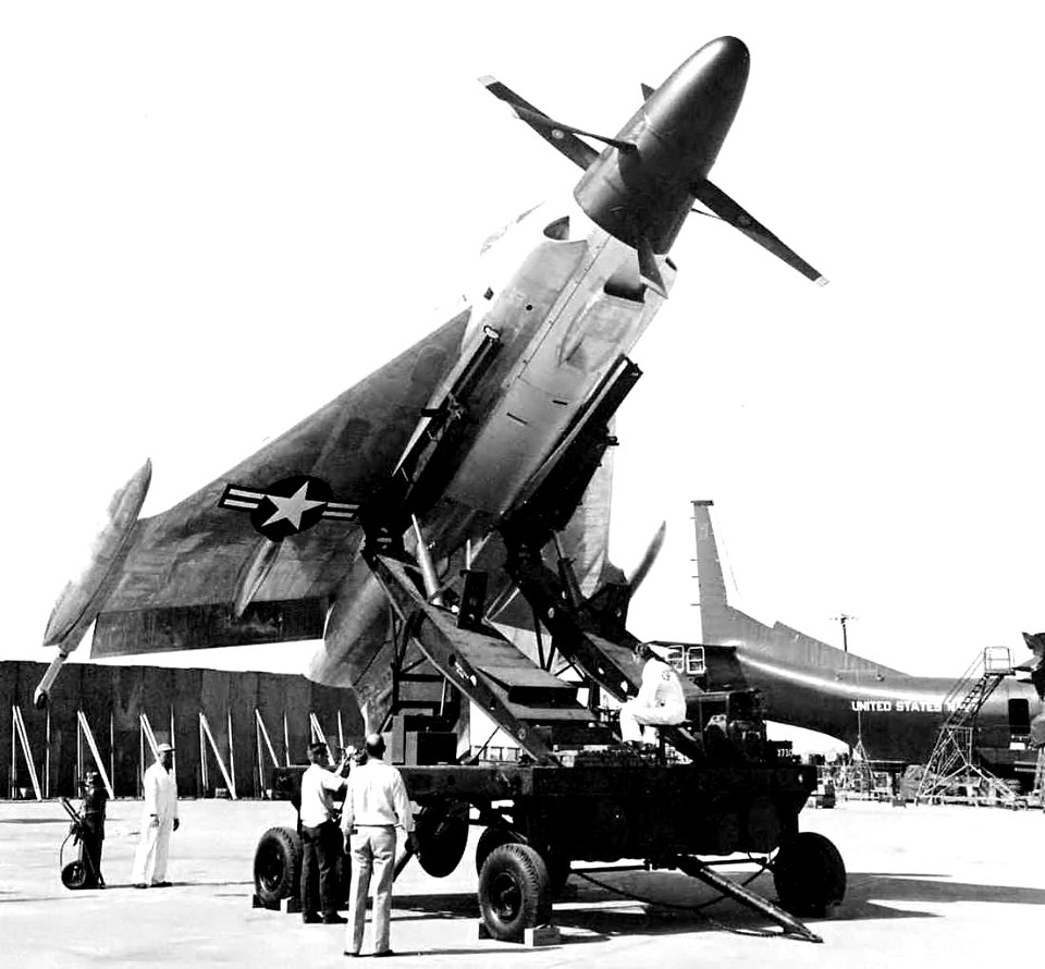 XFY-1 on launching cart2 NAN5-54