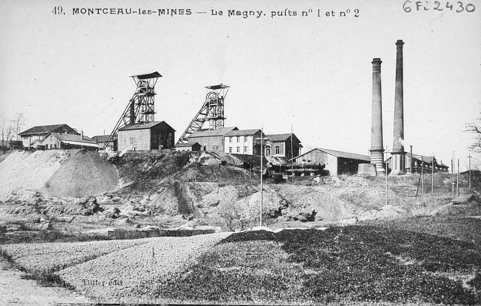 XXe - Puits du Magny (Montceau-les-Mines) - 02