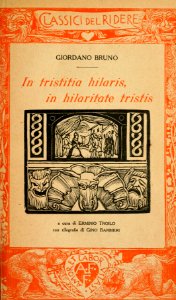 Xilografia Di Gino Barbieri in Tristitia Hilaris, in Hilaritate Tristis 6