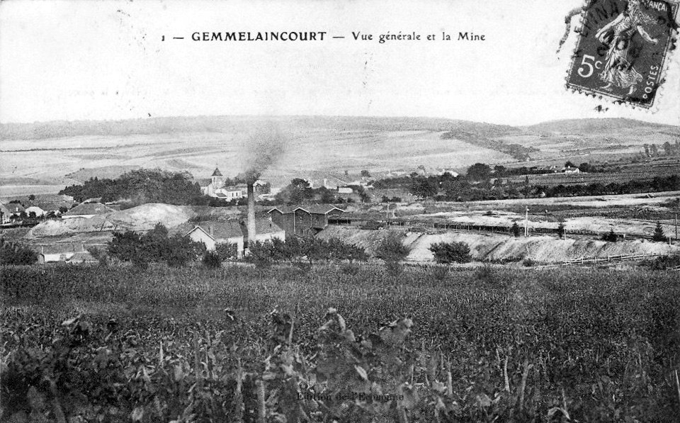 XXe - Lavoir à charbon de Gemmelaincourt - 04