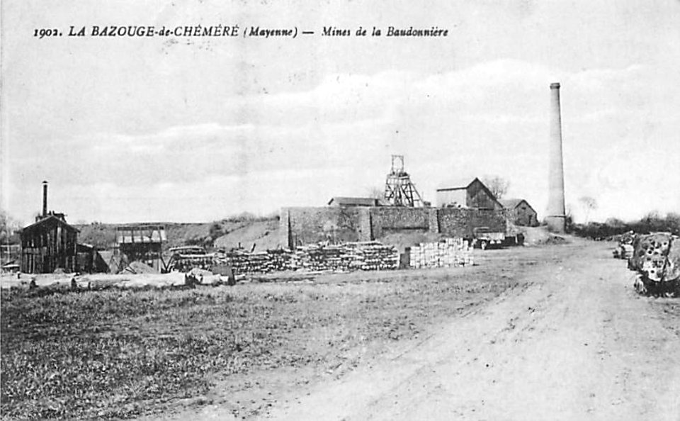 XXe - Mine de charbon de la Baudonnière - 01