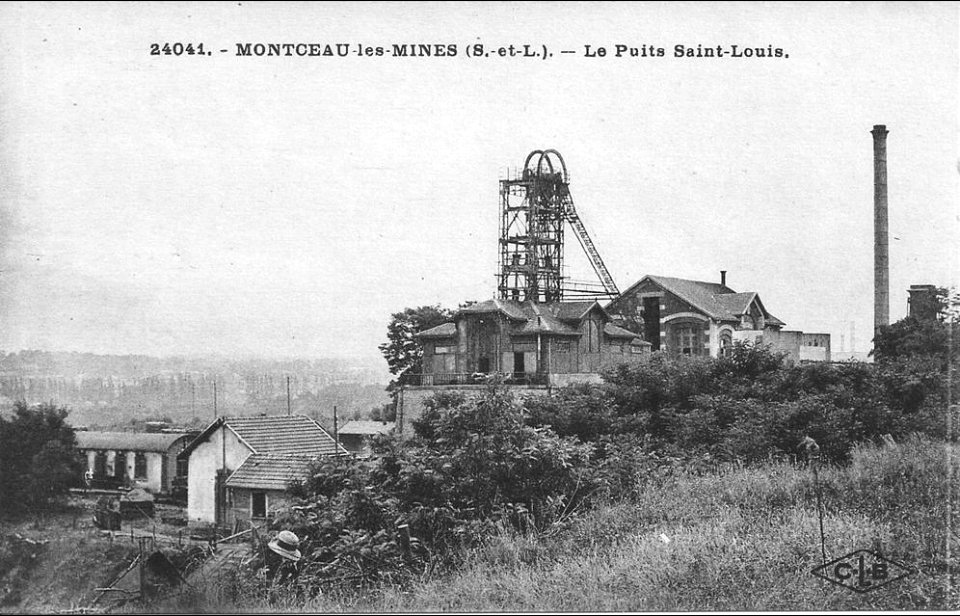 XXe - Puits Saint-Louis (Montceau-les-Mines - 71) - 01