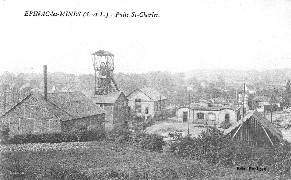 XXe - Puits Saint-Charles (Épinac) - 01