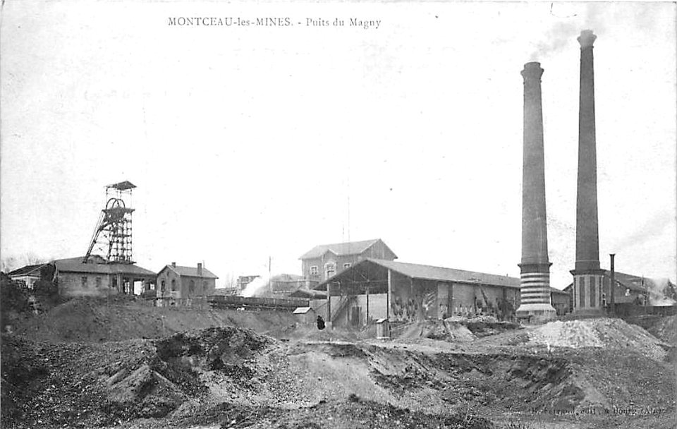 XXe - Puits du Magny (Montceau-les-Mines) - 01