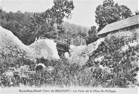 XXe - Auxelles-Haut - Mine Saint-Philippe - 02