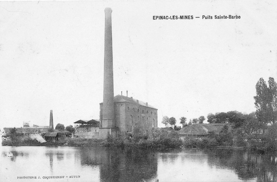 XXe - Puits Sainte-Barbe (Épinac) - 01