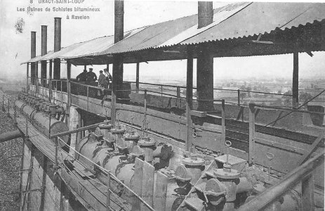 XXe - Usine de schiste bitumineux de Ravelon - 01
