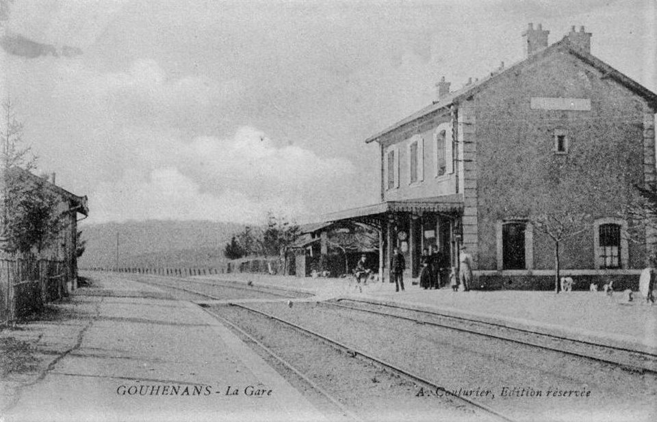 XXe s - Gare de Gouhenans - 03