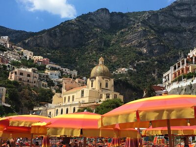 Positano amalfi coast italy photo