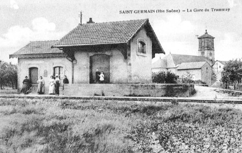 XXe - Gare de Saint-Germain (Haute-Saône) - 01