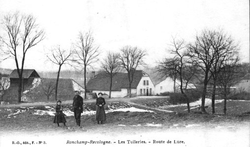 XXe - Tuileries de Recologne (Ronchamp)