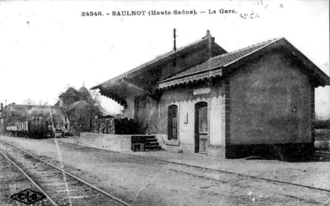 XXe s - Gare de Saulnot photo