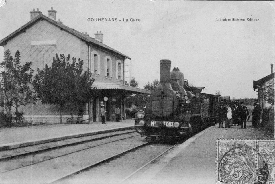 XXe s - Gare de Gouhenans - 05