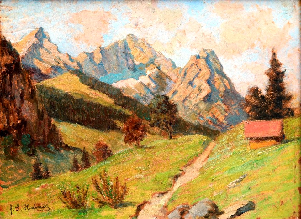 Xzomers berglandschap2