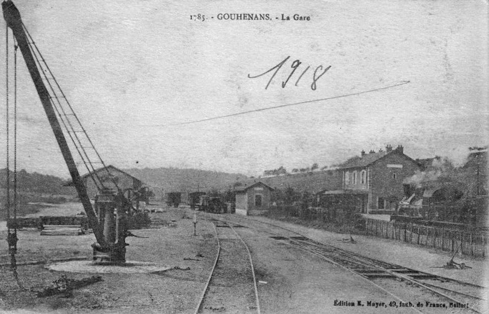 XXe s - Gare de Gouhenans - 04
