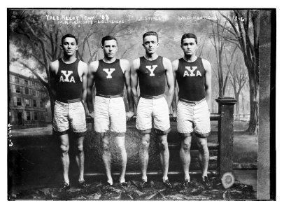 Yale Relay Team- M.D. Kirjassoff, L.B. Stevens, R.A. Spitzer, R.W. LaMontagne LCCN2014680069