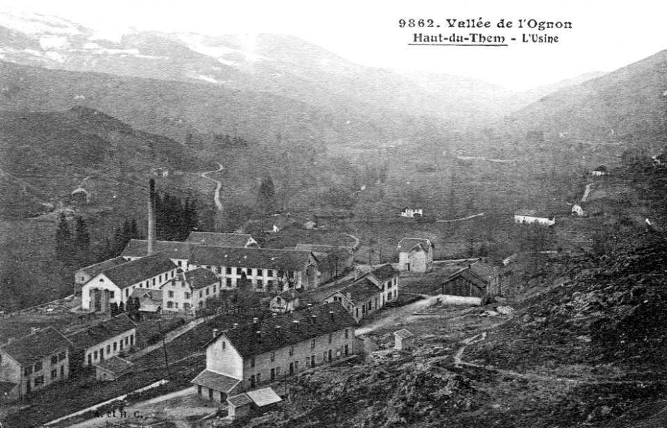 XXe - Tissage de Haut-du-Them - 01