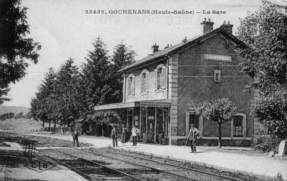 XXe s - Gare de Gouhenans - 02