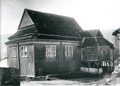 Yaryshiv, wooden synagogue -2